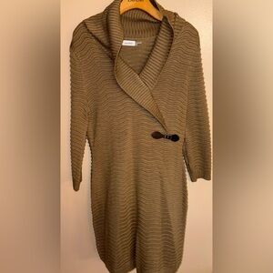 Calvin Klein large Cowl neck sweater dress